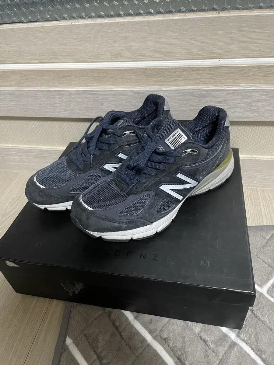 뉴발란스 990v4 네이비 made in USA